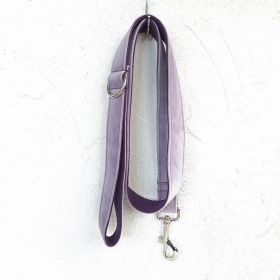 MUTTCO drawstring traction belt set (Option: Light purple Leash-XS)